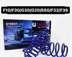 BMW F10, BMW F30,BMW G30,BMW G20 sport yayları