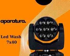 Led Wash 7x40 RGBW-Peşəkar İşığ