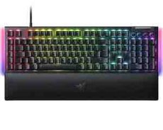Klaviatura Razer BlackWidow V4 Yellow Switch EN, RU RGB RZ03-04692500-R3R1 Black