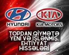 Hyundai, Kia ehtiyat hissələri