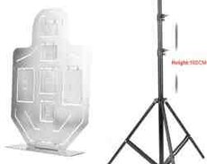 Oyuncaq silahlar üçün avtomatik hədəf, tripod dəmir versiya 225T189