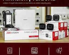 Hikvision kamera dəsti