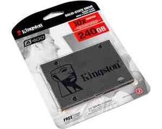 SSD yığıcı Kingston 240GB A400 SATA3 2.5 SSD (SA400S37, 240G)