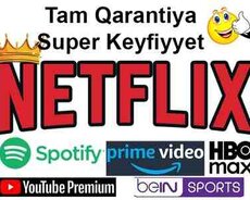 Netflix Premium 4K səhifəsi
