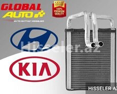 Hyundai və Kia soba radiatorları