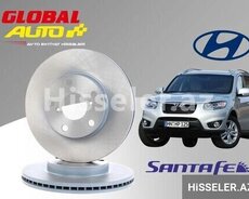 Hyundai Santa Fe ön əyləc diski