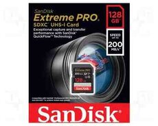 SD kart SanDisk 128GB Extreme PRO SDXC UHS-I Card