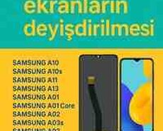 Samsung Galaxy A05, A02S, A12, A14 ekranları