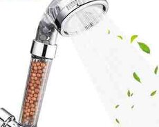 Filterli duş başlığı