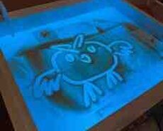 Детский стол для рисования песком