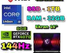 MSI RAIDER GE68 HX 14VGG RTX 4070 Gaming