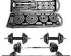 Qantel dəsti 50kq qara