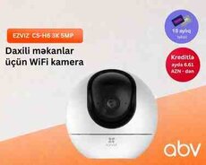 EZVIZ CS-H6 3K 5MP Daxili məkanlar üçün WiFi kamera