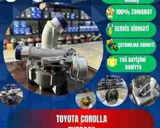 Toyota Corolla 1.4 turbosu və kartrici