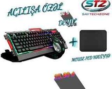 Klaviatura və kompüter siçanı dəsti