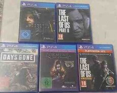 PS4 oyun diskləri