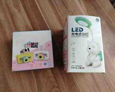 Fotoaparat va led lampa