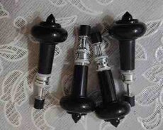 Kamança aləti üçün ebonit başlıqlı mexanizmli aşıq