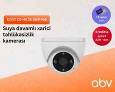 EZVIZ CS-H4 2K 3MP PoE Suya davamlı xarici təhlükəsizlik kamerası