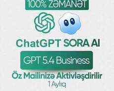 ChatGPT 5.4 Business şəxsi hesabınıza bağlanır