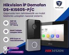Ağıllı İP domofon dəsti Hikvision (DS-KIS605-P-C)