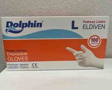 Pudrasız lateks əlcəklər Dolphin