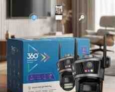 Wifi Kamera simsiz 360 4K Full HD 6mp gecə görüşü