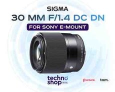 Linza Sigma 30 mm f, 1.4 DC DN For Sony E-Mount
