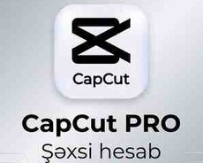 CapCut PRO şəxsi hesabı