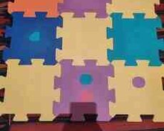 Eva uşaq üçün xalça və oyun puzzle