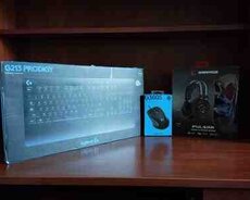 Klaviatura Logitech, kompüter siçanı Combo
