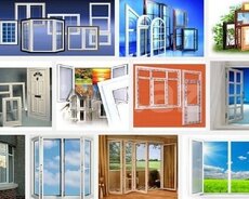 Plastik qapı və pəncərə sifarişi