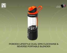 Porodo Lifestyle Dual Spin Clockwise Reverse Portable Blender