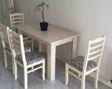 Masa və oturacaqlar