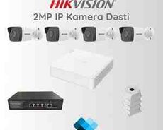 Hikvision IP kamera dəsti