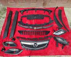 Opel Astra J ön bufer hissələri