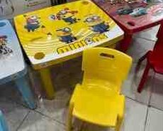 Uşaq masası və oturacağı