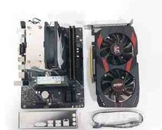 Ana plata Alfa H311 Core i5 8500 16GB Ram GTX1050Ti 4GB 256GB NVME Bundle