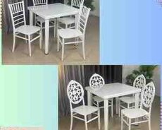 Masa və oturacaqlar