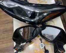 Chevrolet Cruze yan güzgüləri və farası