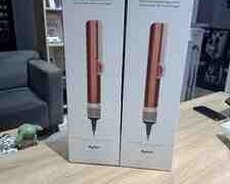 Dyson Airstrait Strawberry Blush pink saç ütüsü