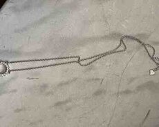 Gümüş Pandora boyunbağı