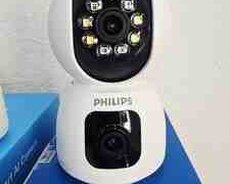 Wifi PTZ360 daxili 2 kamera +32GB