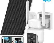 4G Sim kartlı Solar 360FHD Kamera 12MP, 4K+64GB