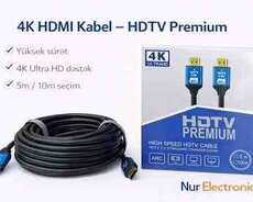 4K HDMI Kabel  HDTV Premium 5m ,  10m, High Speed
