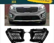 Kia Sorento 2016 LED duman faraları (Blackberry)