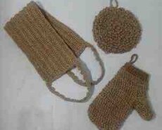 Эко-мочалки из джута