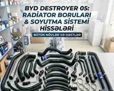 BYD Destroyer 05 üçün borular