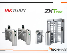 Zkteco və Hikvision Turniket sistemləri