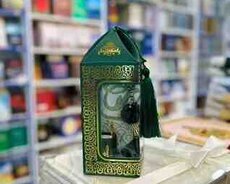 Səccadə təsbeh Quran kitab hədiyyəlik dəsti